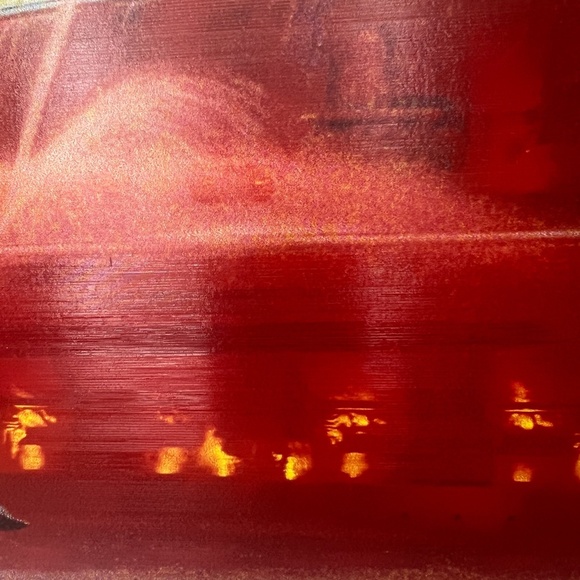 Chicago White Sox Buckingham Fountain Foam Board Print Go Sox Skyline NO‎ FRAME - Picture 4 of 9